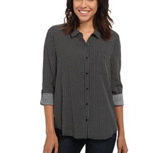 Soft joie | Anabella long sleeve patterned blouse